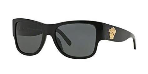 versace 4275|Versace Men's VE4275 Sunglasses, Black, 58/18/140 .